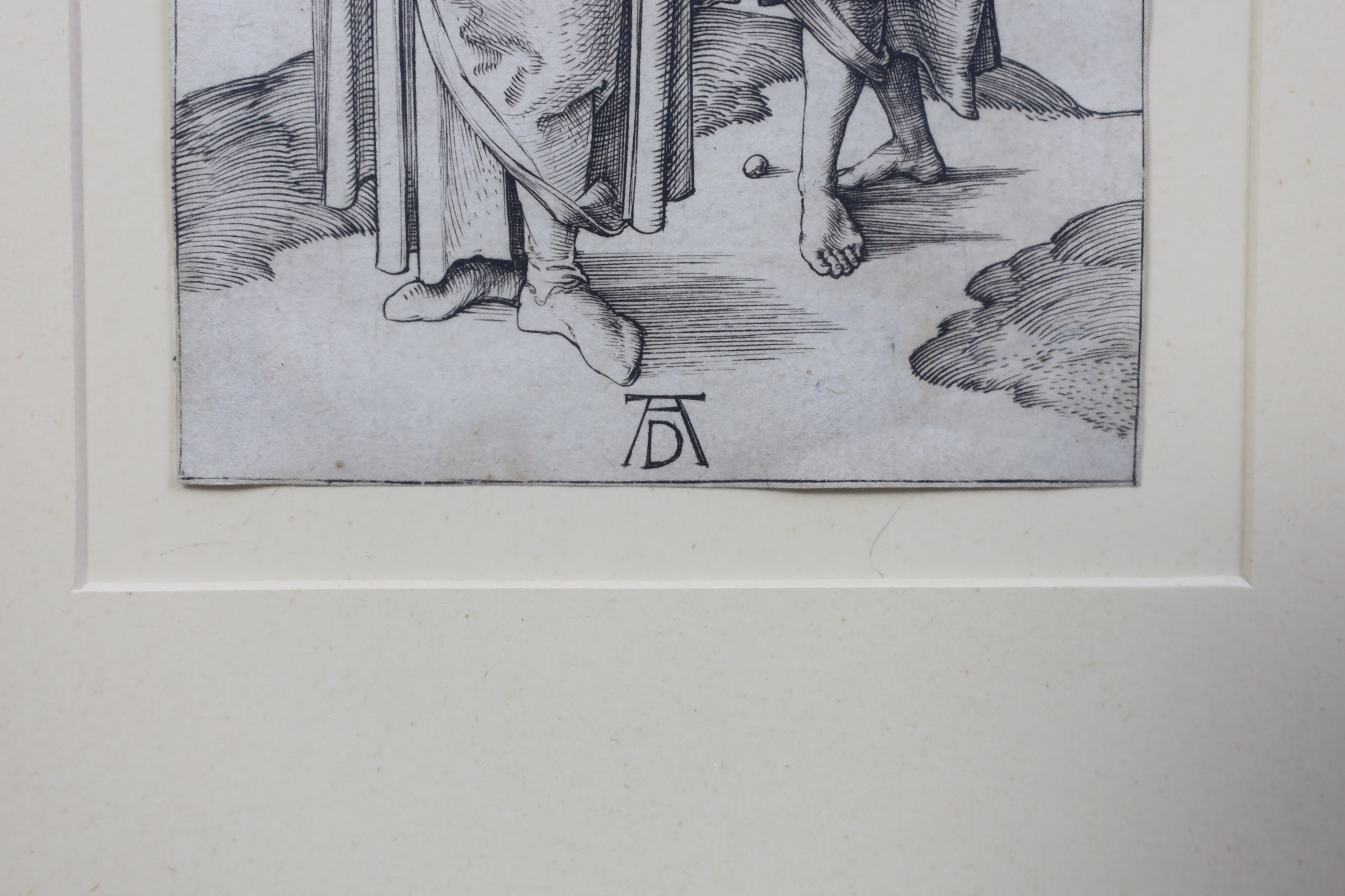 Albrecht Durer (German, 1471-1528), 'The Turkish Family', etching, 10.5 x 7.5cm